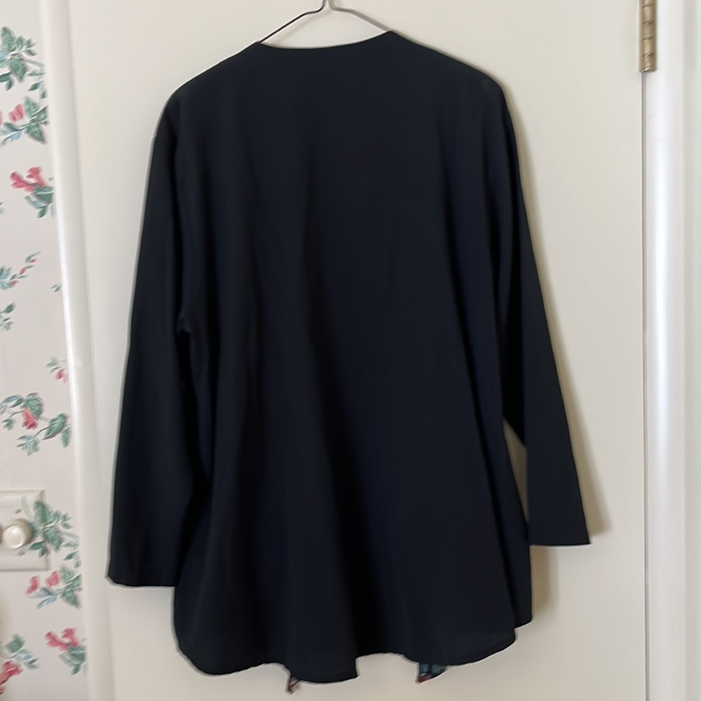 Black Bonworth Jacket With Attached Multi-Colored… - image 2